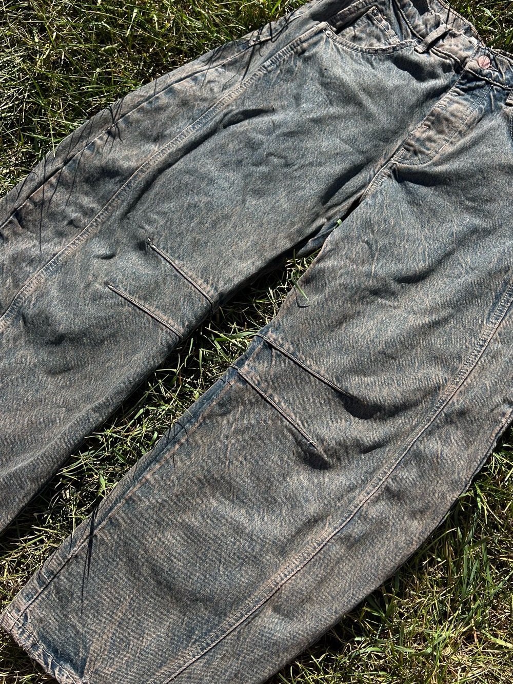 Free People Good Luck Barrel Jeans - Picture 5 of 16